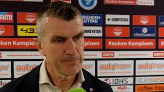 Marinus Dijkhuizen na De Graafschap-Almere City: 'De boys ga ik zeker missen'