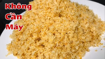 Làm Chà Bông Cá Lóc và lấy Xương Cá không khó như bạn nghĩ.