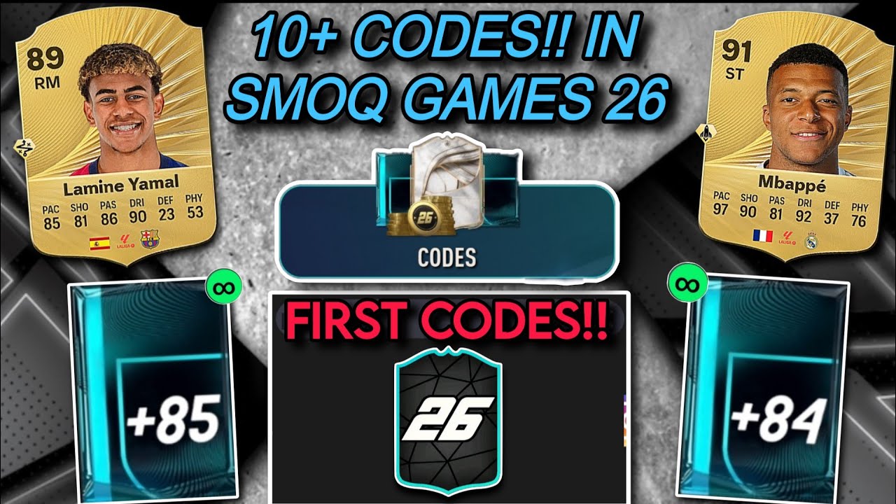 THE FIRST SMOQ GAMES 26 CODES VIDEO!! | How To Get 10+ Codes!! | Smoq ...