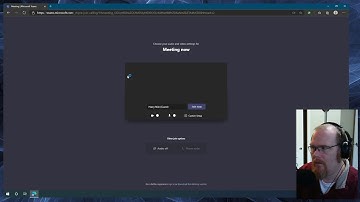 Joining Teams Meeting in Browser