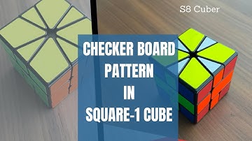 Square-1 / Square one cube pattern ||Stepwise technique