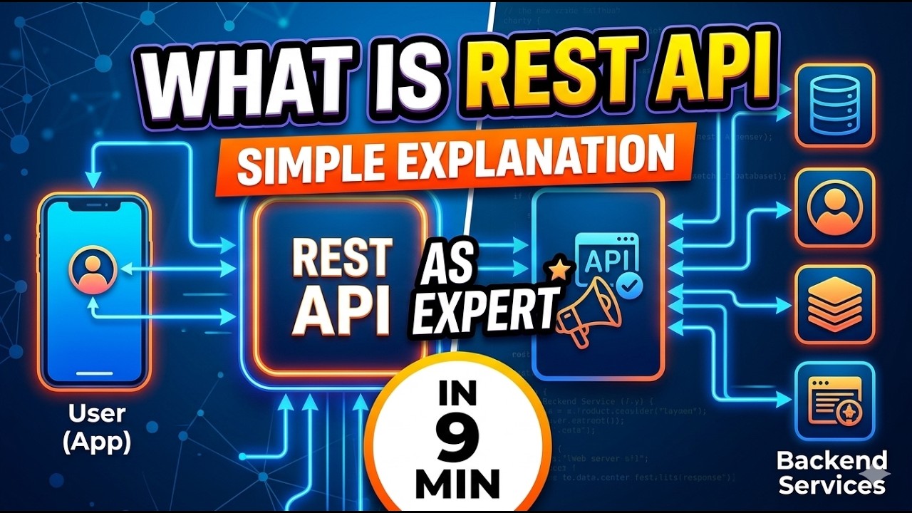 REST API Explained Simply (In 9 Minutes) | #Rest_api - YouTube