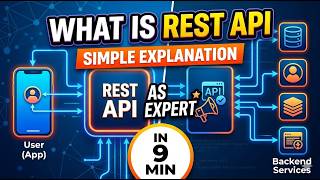 REST API Explained Simply (In 9 Minutes) | #Rest_api