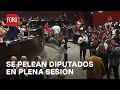 Suspenden discusin por bronca en la cmara de diputados  noticias mx