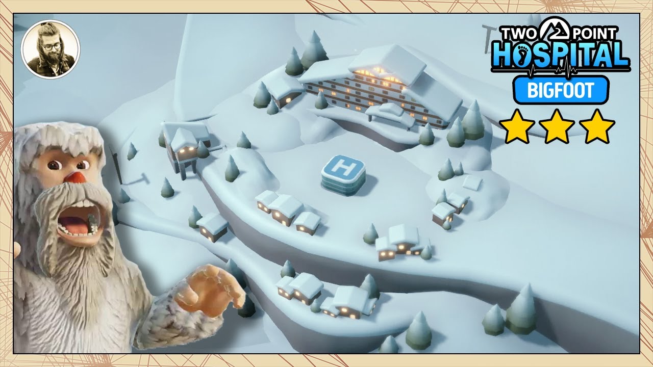 Underlook Hotel 🌟🌟🌟 | Two Point Hospital | Bigfoot DLC