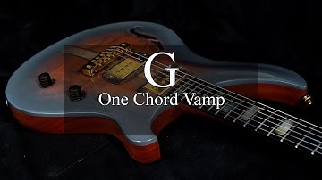 One Chord Vamp Guitar Backing Track Jam in G Major