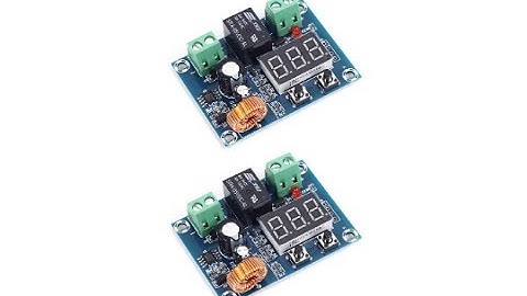 Onyehn 2pcs DC 12V-36V Voltage Protection Module Digital Low Voltage Protector Disconnect - Overview
