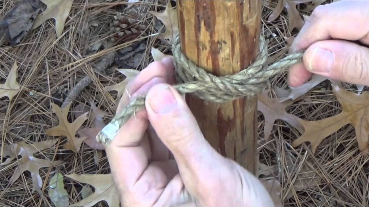 How to Tie a Rolling Hitch YouTube
