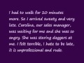 English Shadowing Training - Sarah Jenkins's Diary 2