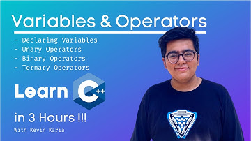 05. Variables & Operators | Learn C++ in 3 Hours! | Kevin Karia #coding #learning #c #crashcourse