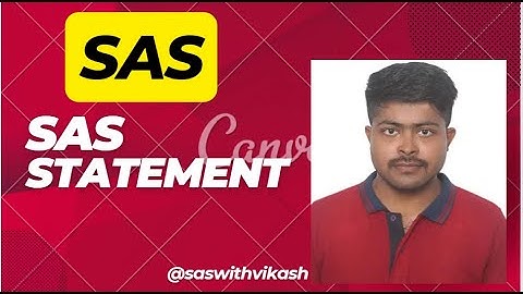 Mastering SAS Statements || SAS Statement(keep,drop,frstobs,obs)
