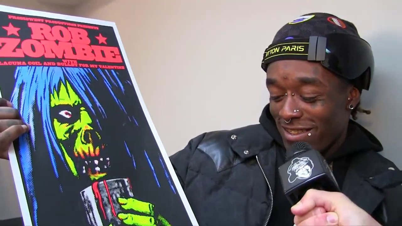 LIL UZI VERT RUNS AWAY FROM Nardwuar DURING interview