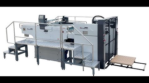 Máy in lưới tự động 1300mm kèm sấy uv