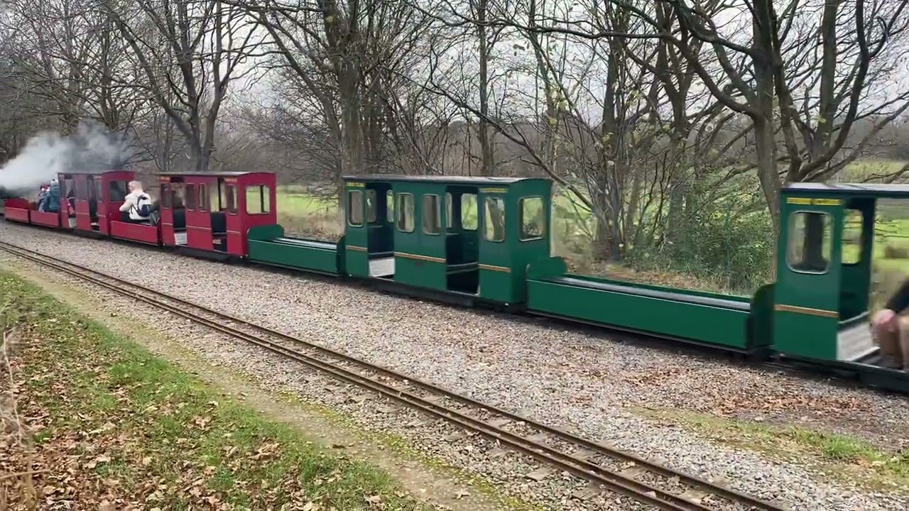 Miniature Steam Railway lakeside country park