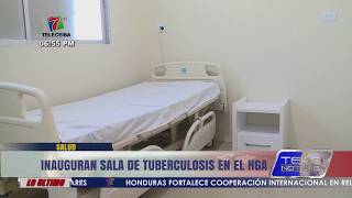 Inauguran sala de tuberculosis en el HGA de La Ceiba
