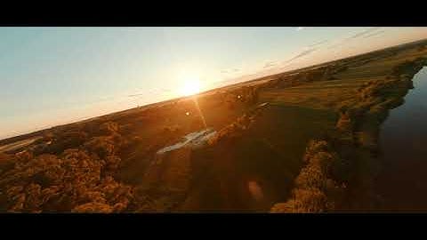 FPV Long range - The Beautiful sunset / Golden hour fpv drone video