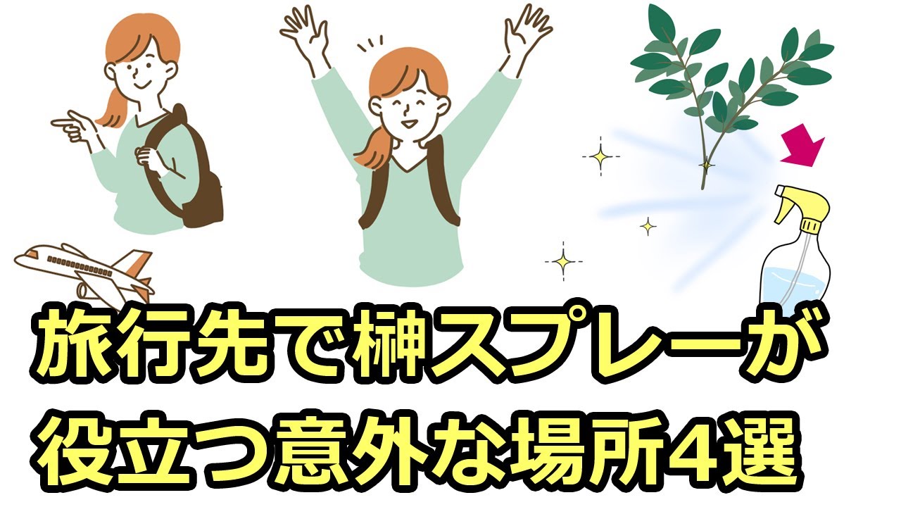 【浄化/念除け】旅行先で榊スプレーが役立つ意外な場所4選