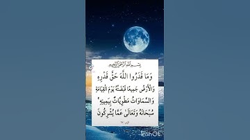 سورة الزمر #القرآن_الكريم تلاوة خاشعة