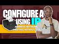 How to Configure a Printer Using IP Address Network Printing Without USB