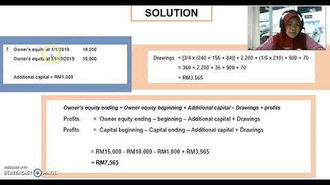 Exercise 7 Single Entry & Incomplete Record