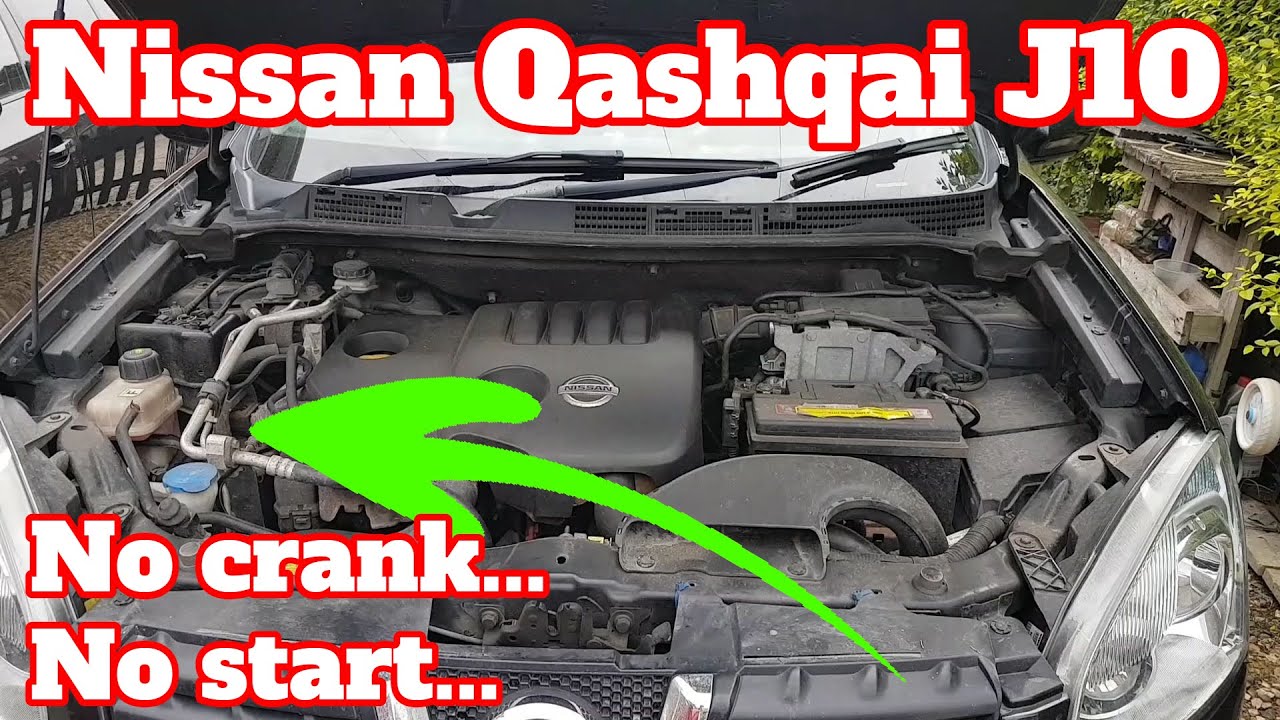 Nissan Qashqai J10 1.5 DCI no crank no start Fault finding and repair. 
