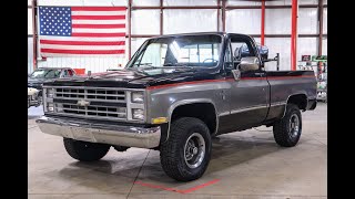 1986 Chevrolet K10 Silverado Short Bed 4x4 For Sale - Walk Around Video