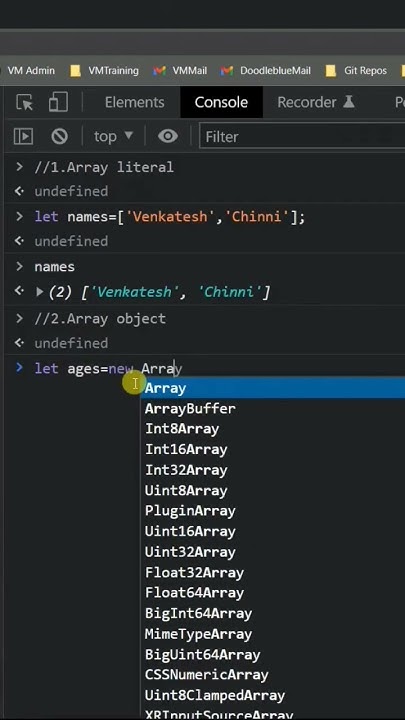 How To Define Arrays In JavaScript #javascript #typescript #webguru # ...