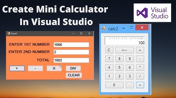 How to Create Mini Calculator in Visual Basic.Net Full Tutorial | MSM_METHOD |