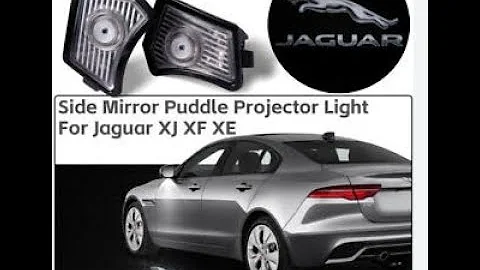 Jaguar XJ 2009 2016 Side Mirror Puddle Light Changed!