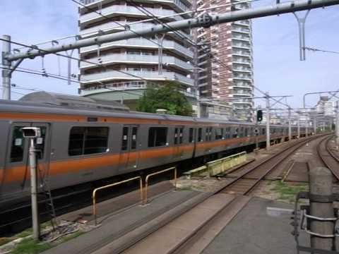 中央線　E233系　通過