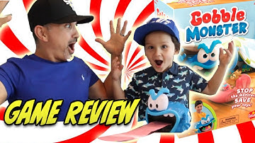 How to Play Gobble Monster Game Instructions, Rules and Game Play