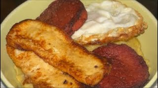 Los 3 Golpe , mangun queso salami y Huevo