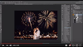 How to Add Fireworks in Photoshop and PSE by Summerana