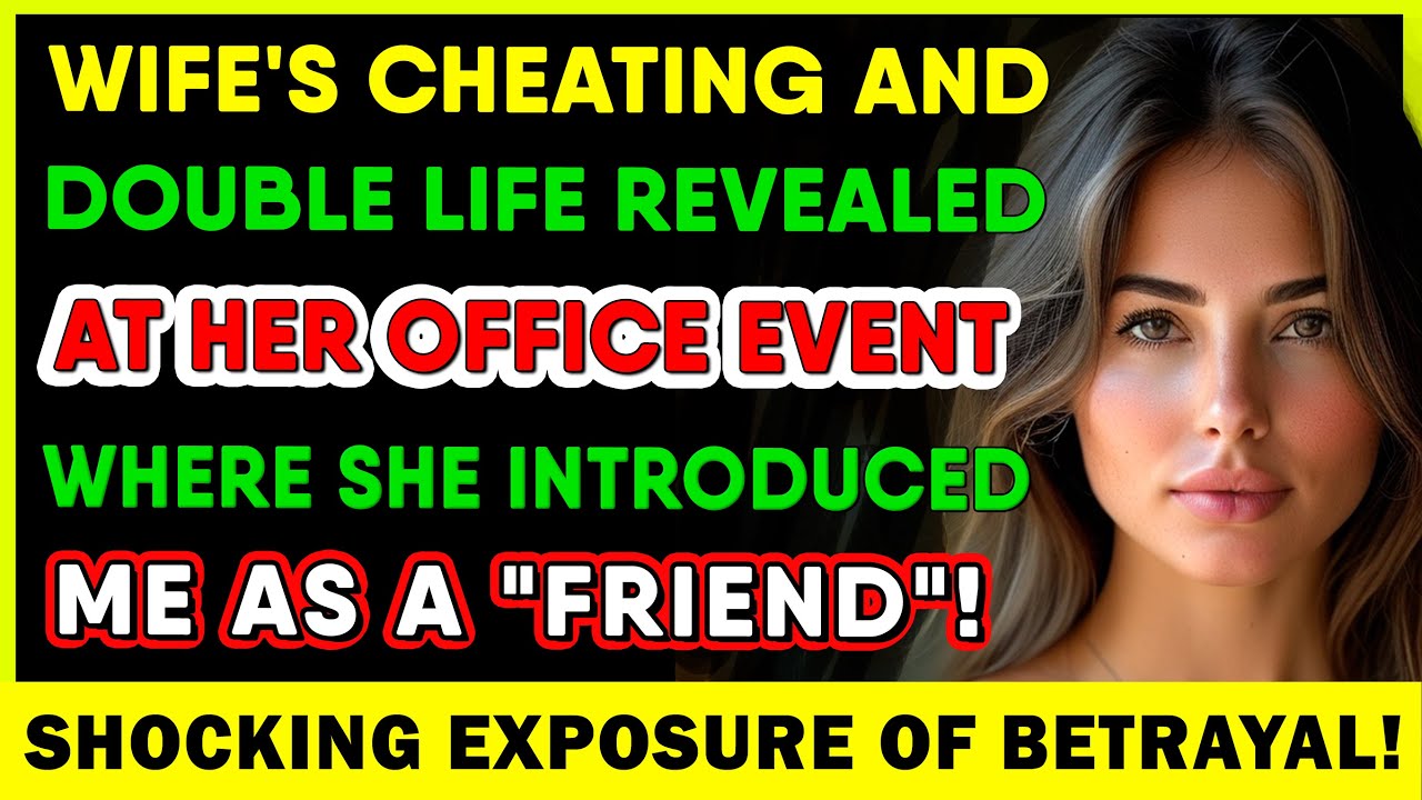 Outline Video WIFE'S CHEATING AND DOUBLE LIFE REVEALED AT HER OFFICE EVENT WHERE SHE INTRODUCED ME AS A "FRIEND"