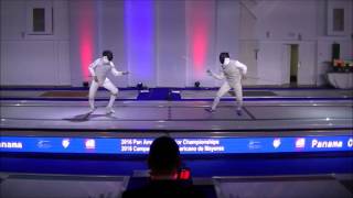 2016 Pan Ams Men's Foil Team Gold: Brazil vs. USA