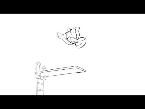 funny lil diving man - funny lil diving man