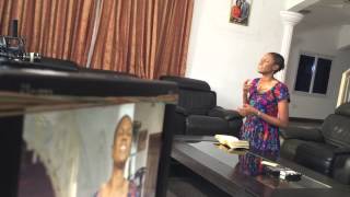 "She Prayed" - Funny prayer behind the scenes #sheprayed | Yvonne Nelson