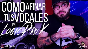 Como afinar tus vocales con Flex Pitch [Logic Pro X] Como usar flex Pitch