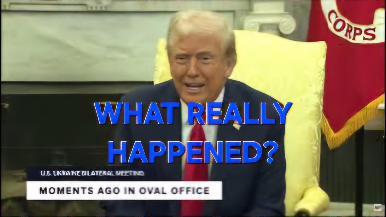 What Really Happened During This Historic Oval Office Discussion? YouTube