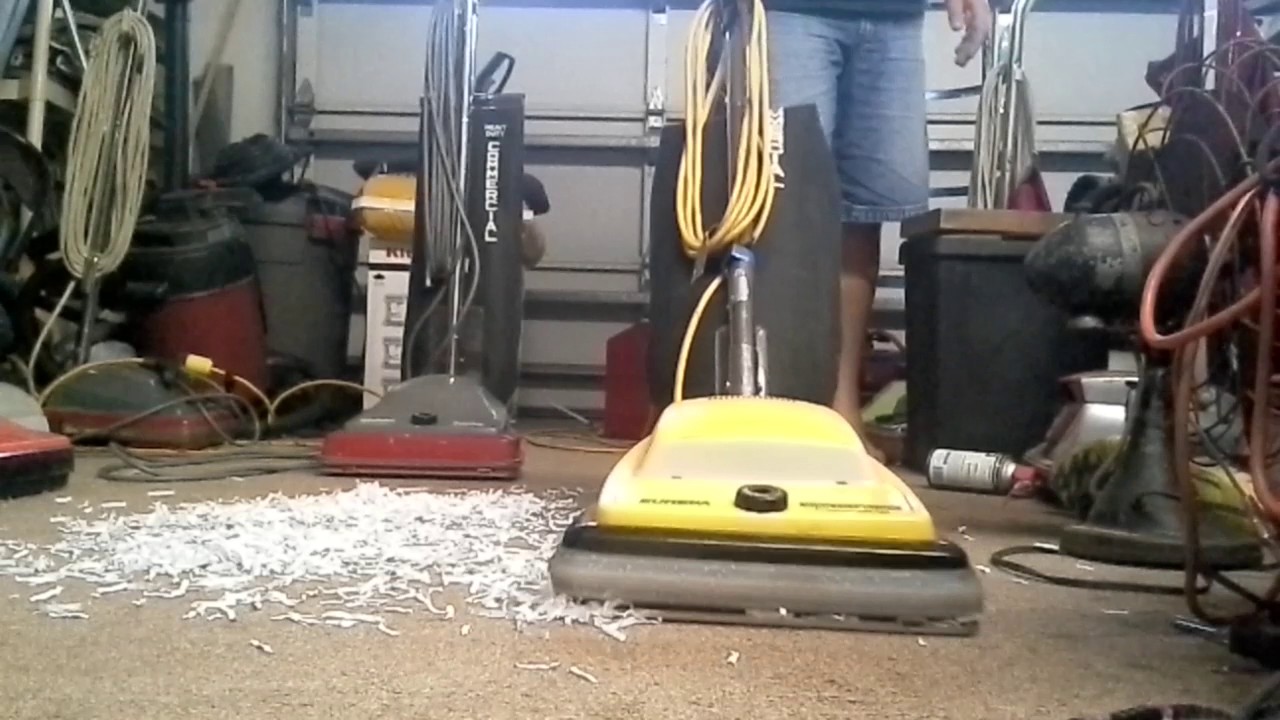 EUREKA commercial vs Sanitaire sc679. YouTube