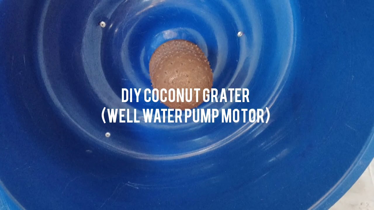 DIY Coconut Grater/Grinder YouTube