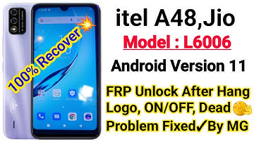itel A48 Jio Auto ON/OFF Problem Fixed II A48 L6006 Hang On Logo Flashing Error Fixed ✓ 2022