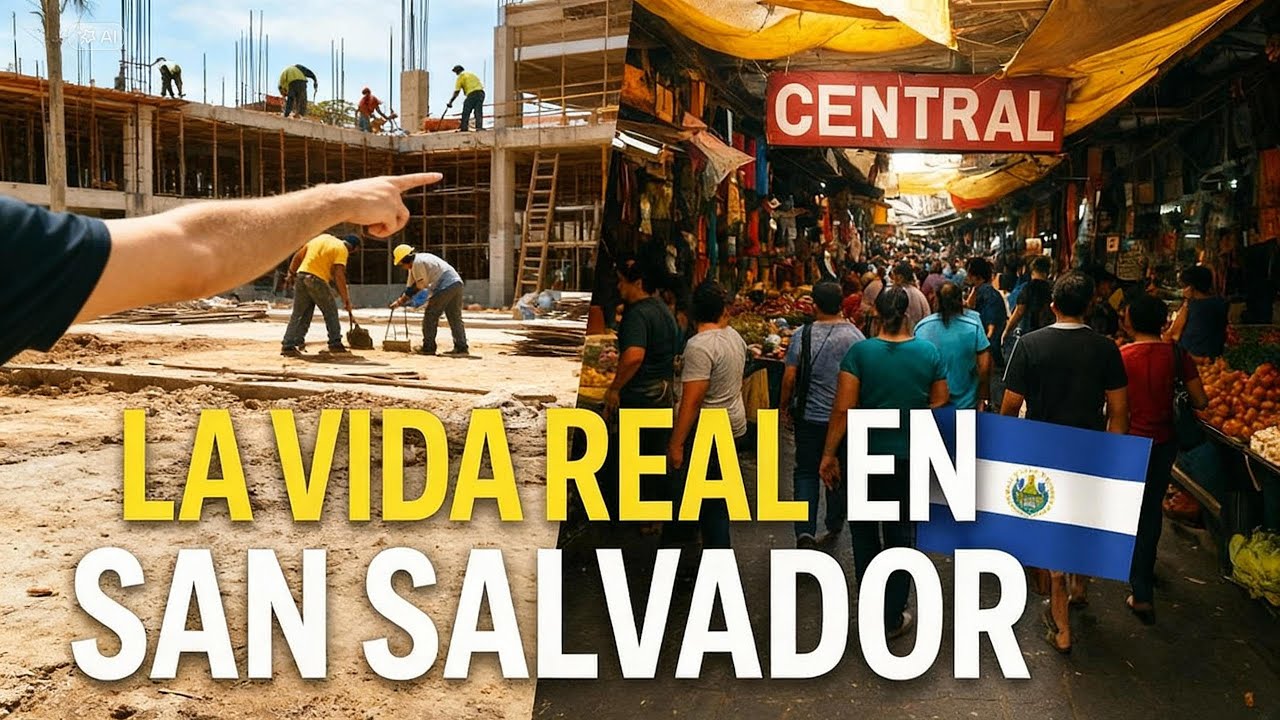 Lo que NADIE TE MUESTRA de San Salvador 🇸🇻 | Recorrido real por sus calles, mercados y plazas 😮 2025