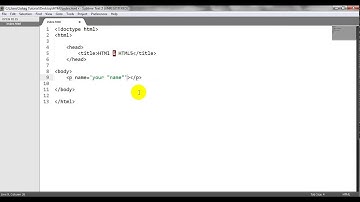 5. HTML & HTML5  Learn about HTML elements, attributes and comment