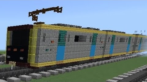 Minecraft LRTA line 1 1200 class 3rd Generation V2 Tutorial
