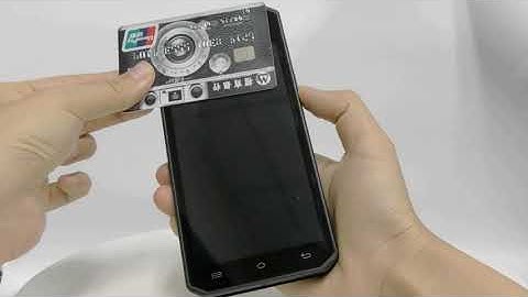 Android MiniPOS A80 from Vanstone Electronic