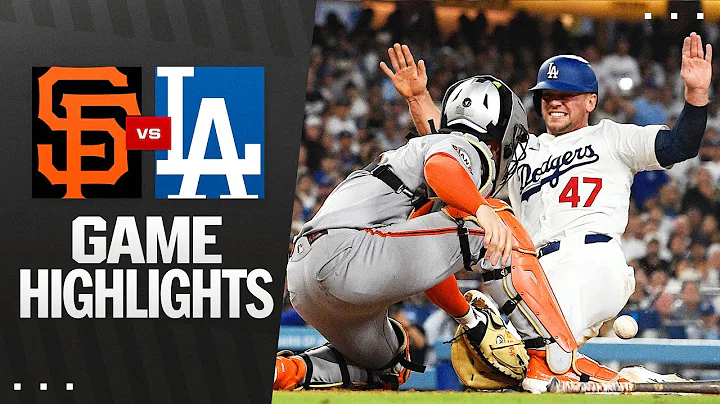 Giants vs. Dodgers Game Highlights (9/18/25) | MLB Highlights