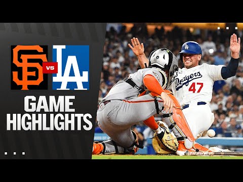 Giants vs. Dodgers Game Highlights (9/18/25) | MLB Highlights