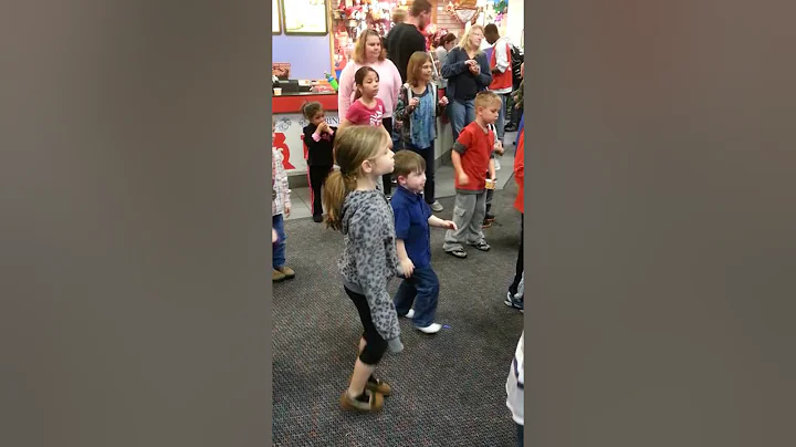 Brendan at Chuck-E-Cheeses