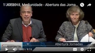JCE2018, Mediunidade - Abertura das Jornadas de Cultura Espírita do Oeste
